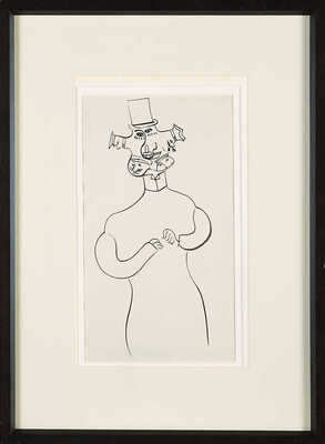 Тышлер Александр Григорьевич. Многоликий. Графическая импровизация